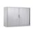 roldeurkast Cube 72,5x120x42 in kleur aluminium|profeqprofessional.nl