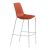 Ergonice Douro Highstool Rood Chrome aanzicht links