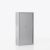 Ergonice Roldeurkast 160 x 80cm Aluminium (RAL9006) dicht