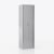 Ergonice Roldeurkast 198x60cm Aluminium (RAL9006) dicht