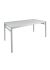 FTB Kantinetafel 160 x 80 cm Grijs/Grijs
