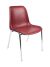 Kantinestoel KUIP in kleur bordeaux rood|profeqprofessional.nl