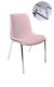 Kantinestoel Kuip framedikte 18mm roze