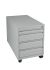 Rolcontainer MPG 3+1 laden 63x46x80cm aluminium
