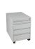 Rolcontainer MPG 3+1 laden 63x46x80cm grijs