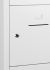 Lockerkast SHC 10 lockers, wit, hangoogsluiting