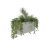 Sound plantenbak incl. audiosysteem wit