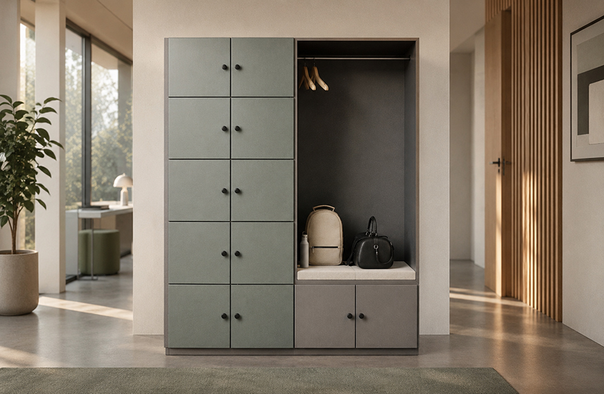 Qbix 45 garderobe-element