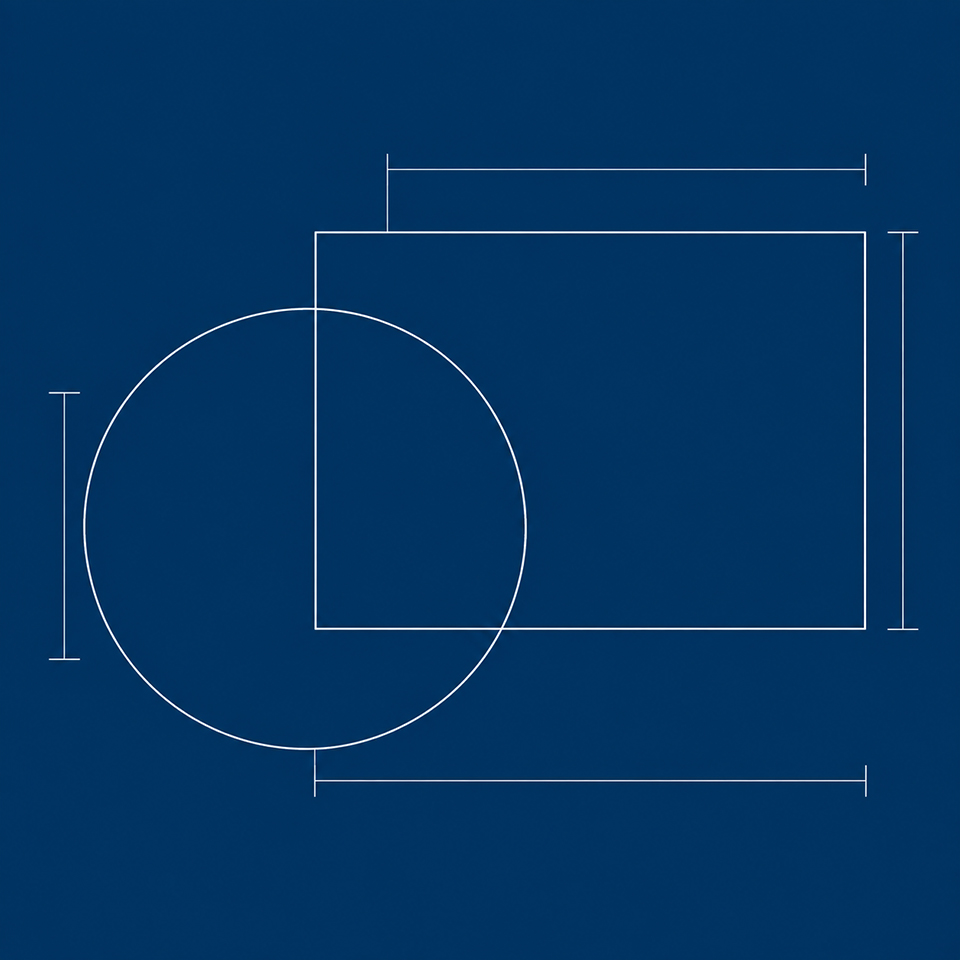 Schematische illustratie vloerkleed